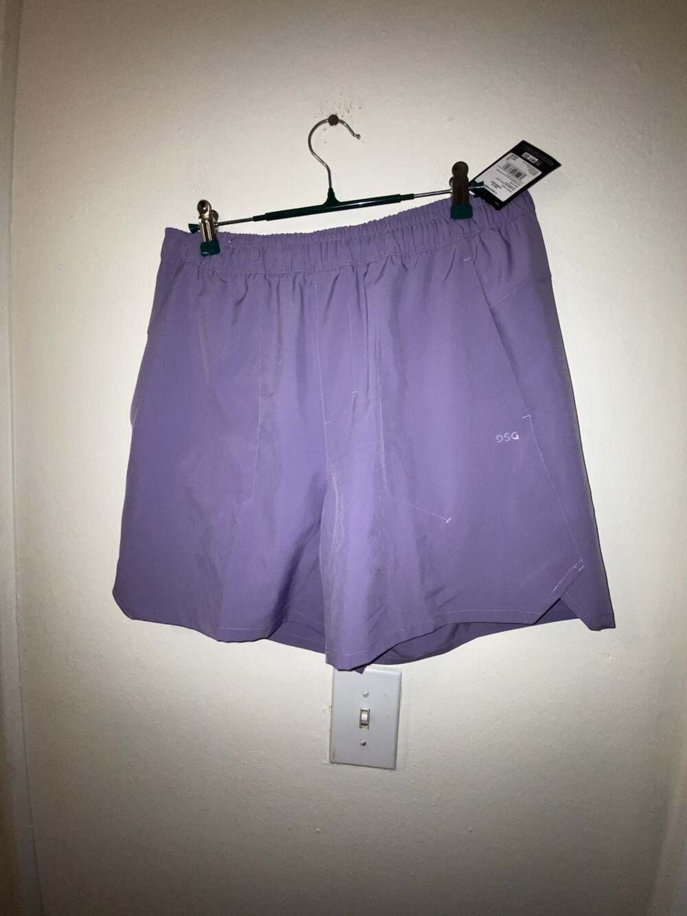 DSG Agility Short Size M Washed Grape